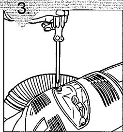 DIRT DEVIL MRY6100 - LIGHTBULB: REMOVAL & REPLACEMENT - 3