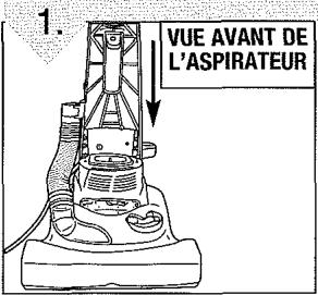 DIRT DEVIL MRY6100 - ASSEMBLAGE DU SUCEUR SUR LE CORPS DE L'APPAREIL - 1