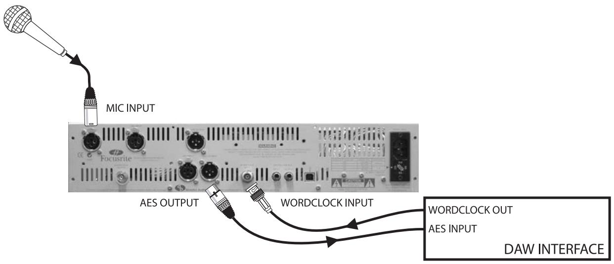 FOCUSRITE LIQUID CHANNEL - Chaînage AES - 3