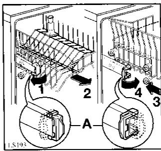 MARYNEN CMS65 - Réglage en hauteur du panier supérieur - 1