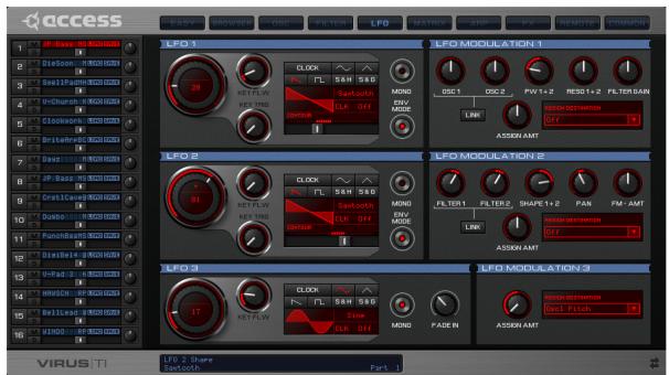 ACCESS VIRUS TI DESKTOP - Page Filtre - 2
