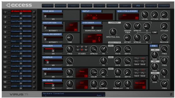 ACCESS VIRUS TI DESKTOP - Page FX - 1