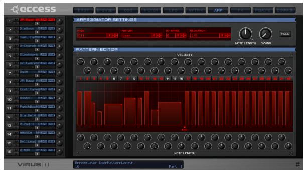 ACCESS VIRUS TI DESKTOP - Page ARP - 1