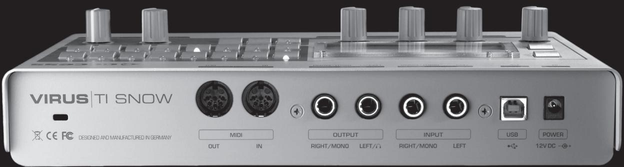 ACCESS VIRUS TI SNOW - Warranty regulations - 1
