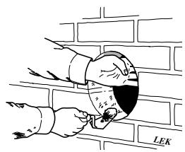 HANDOL H54 - Raccordement par l'arrière à une cheminée en maconnerie - 2