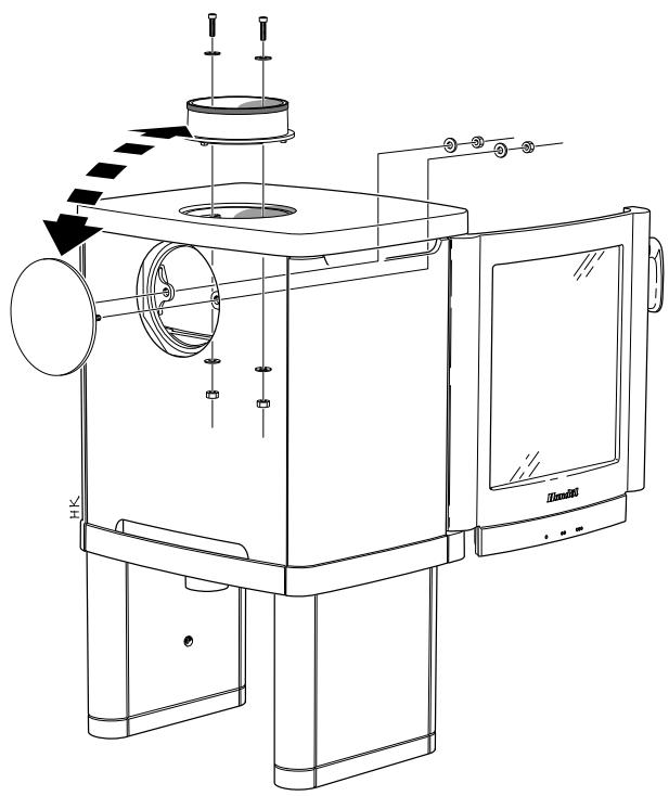 HANDOL H54 - Préparatifs pour raccordement par l'arrière - 2