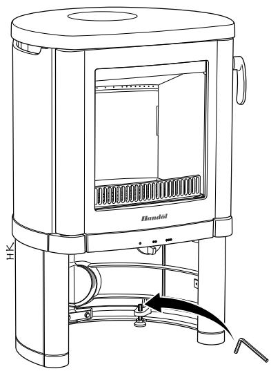 HANDOL H54 - Réglagedu poèle - 3