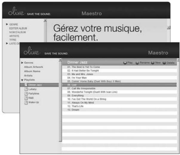OLIVE O4HD - Editor les méta-données - 1