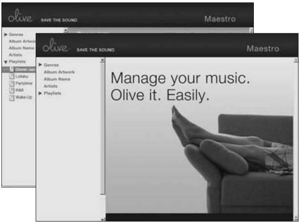 OLIVE O4HD - Musikinformationen editieren - 2
