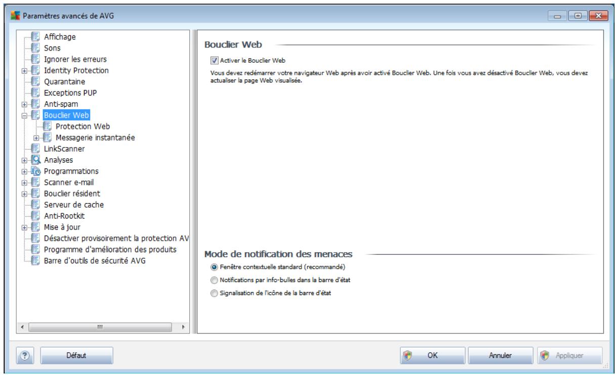 AVG INTERNET SECURITY 2011 - Bouclier web - 1