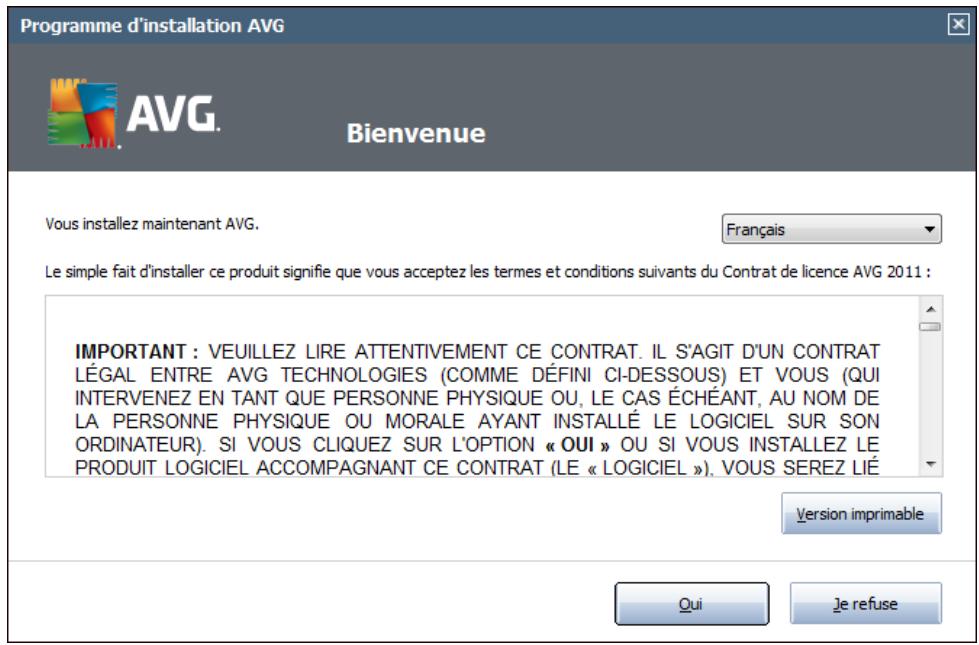 AVG INTERNET SECURITY 2011 - Bienvenue - 1