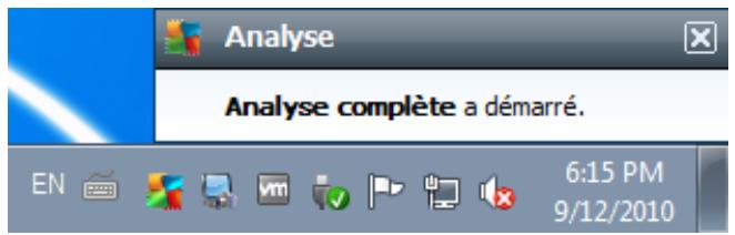AVG INTERNET SECURITY 2011 - Icône de la barre d'état système - 2