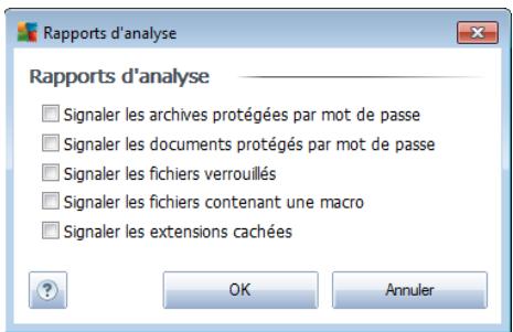 AVG INTERNET SECURITY 2011 - Modification de la configuration de l'analyse - 3