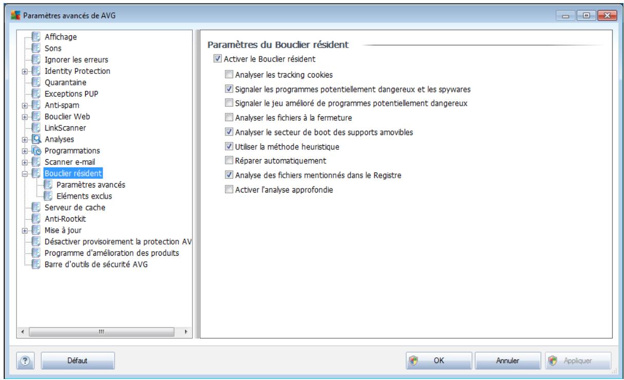 AVG INTERNET SECURITY 2011 - Bouclier résident - 1