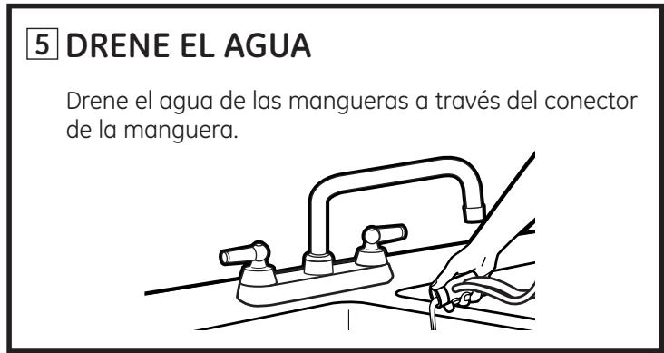 GE APPLIANCES WSLS1500 - PARA DESCONECTAR LA LAVADORA: - 5
