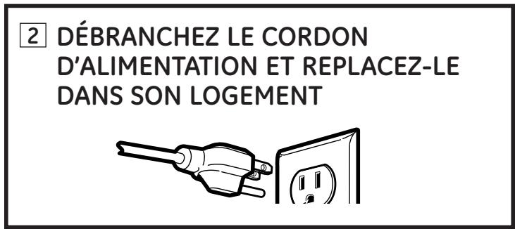 GE APPLIANCES WSLS1500 - POUR DÉBRANCHER LA LAVEUSE : - 2