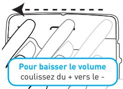 BLUEANT S3 - Ajuster le volume - 1