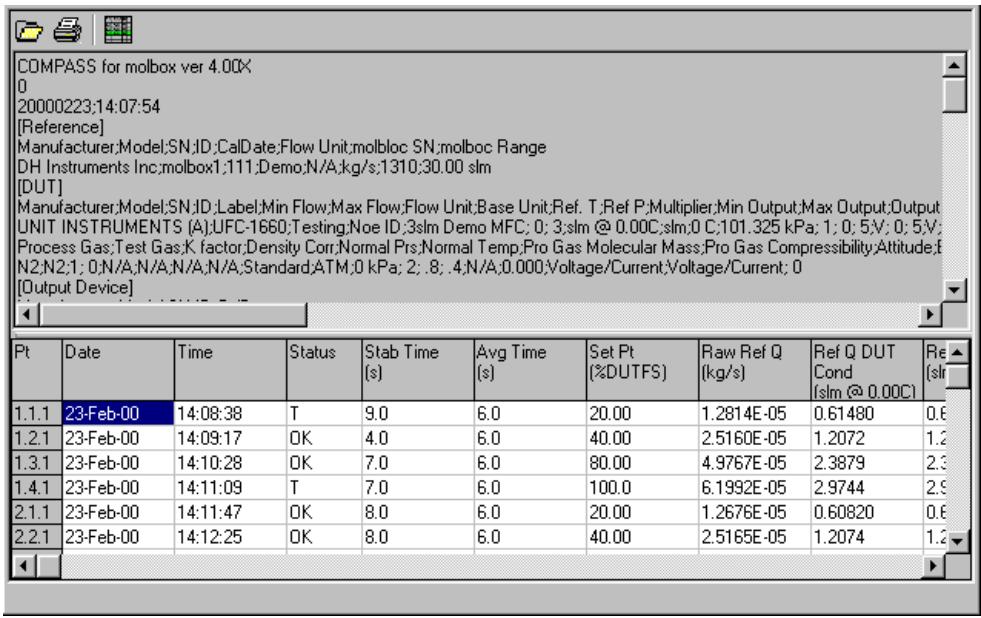 FLUKE COMPASS FOR MOLBOX - [Data], [View Data File] - 4