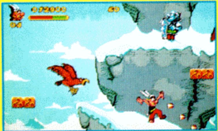 GAMES NINTENDO SUPER NES ASTERIX & OBELIX - L'HELVETIE: - 1