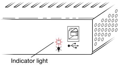 MATROX VEOS MASTER UNIT, VEOS MASTER UNIT - Check the indicator light - 1