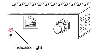 MATROX VEOS MASTER UNIT, VEOS MASTER UNIT - Check the indicator light - 1