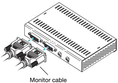 MATROX VEOS MASTER UNIT, VEOS MASTER UNIT - Connect your monitors - 1