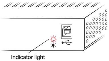 MATROX VEOS MASTER UNIT, VEOS MASTER UNIT - Check the indicator light - 1