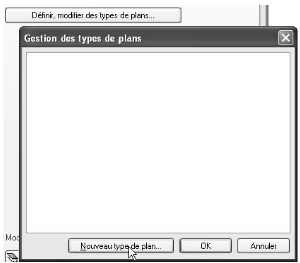 CAD LIMITED ALLPLAN 2005 ARCHITECTURE - Pour définir un type de plan - 1