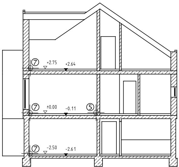 CAD LIMITED ALLPLAN 2005 ARCHITECTURE - Cotes de niveau - 6