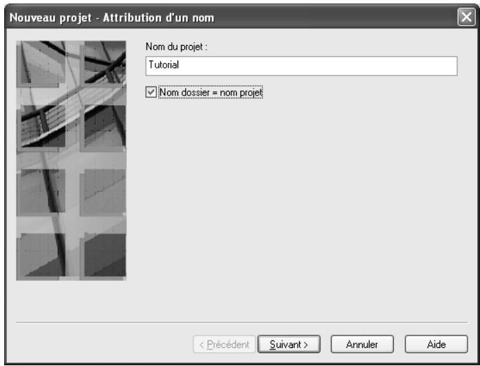 CAD LIMITED ALLPLAN 2005 ARCHITECTURE - Pour créer un projet - 1