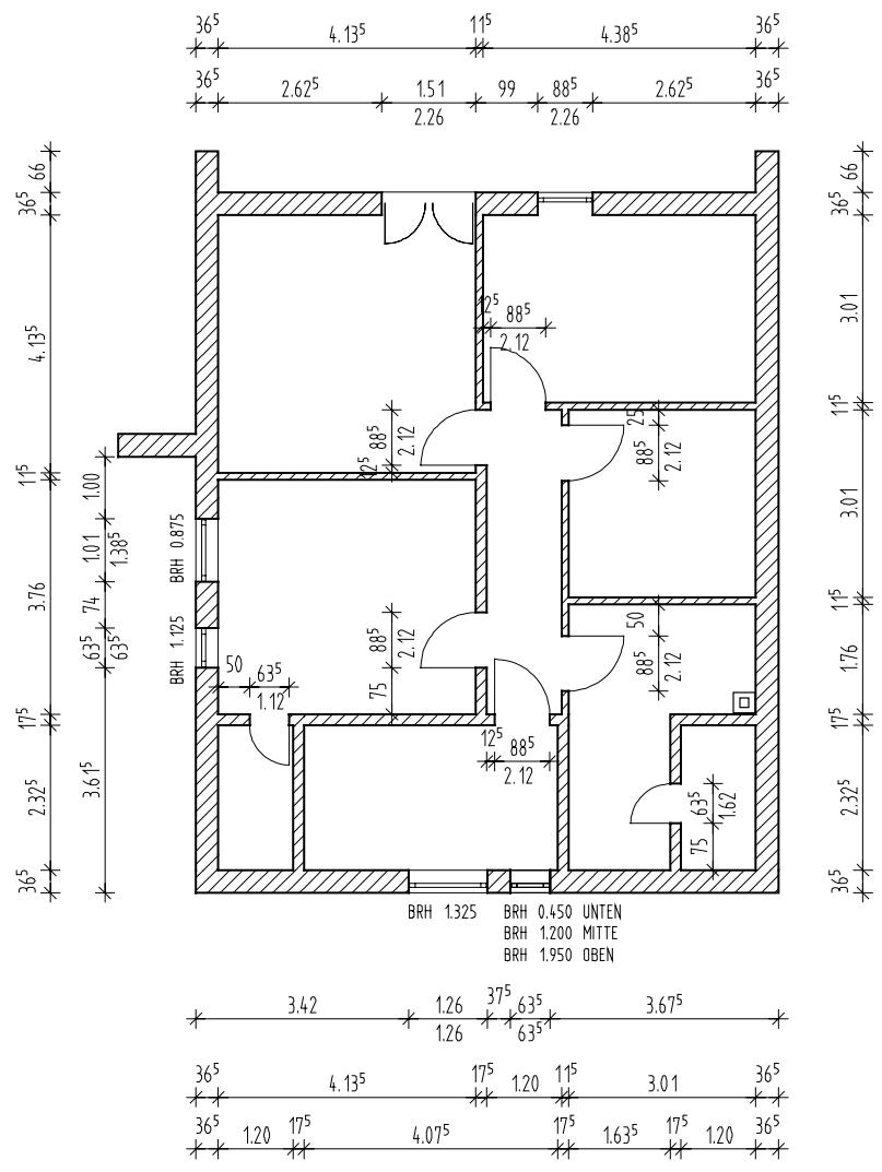 CAD LIMITED ALLPLAN 2005 ARCHITECTURE - Aperçu des possibilités de modification - 1