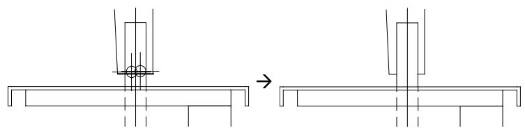 CAD LIMITED ALLPLAN 2005 ARCHITECTURE - Couper et modifier des éléments - 4