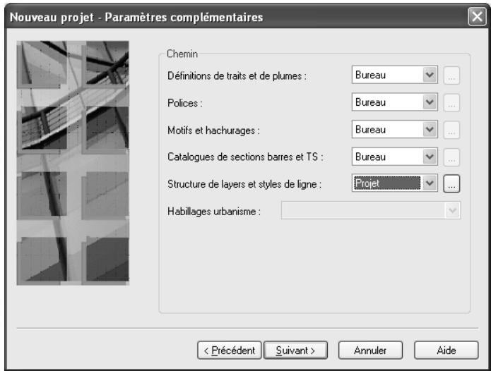 CAD LIMITED ALLPLAN 2005 ARCHITECTURE - Pour créer un projet - 2