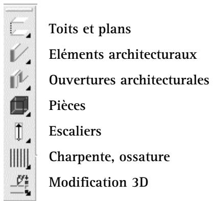 CAD LIMITED ALLPLAN 2005 ARCHITECTURE - Pour régler la configuration architecture - 2
