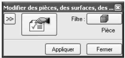 CAD LIMITED ALLPLAN 2005 ARCHITECTURE - Assigner des surfaces de second œuvre et une annotation aux pièces - 1
