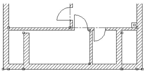 CAD LIMITED ALLPLAN 2005 ARCHITECTURE - Joindre des murs - 5