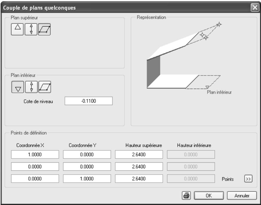 CAD LIMITED ALLPLAN 2005 ARCHITECTURE - Pour définir des plans de référence quelconques - 1