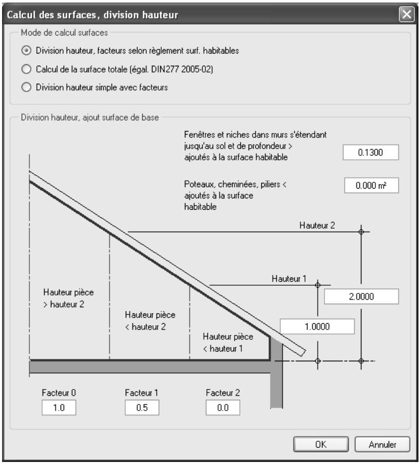 CAD LIMITED ALLPLAN 2005 ARCHITECTURE - Cochez l'option dim. nettes. - 2