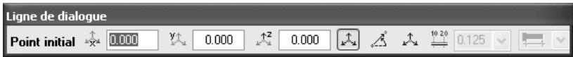 CAD LIMITED ALLPLAN 2005 ARCHITECTURE - Ligne de dialogue - 2
