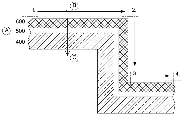 CAD LIMITED ALLPLAN 2005 ARCHITECTURE - Priorités des murs extérieurs multicouches - 1