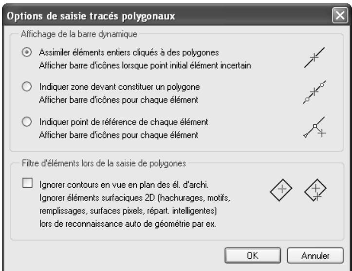 CAD LIMITED ALLPLAN 2005 ARCHITECTURE - Contour de dalle avec le tracé polygonal quelconque - 1