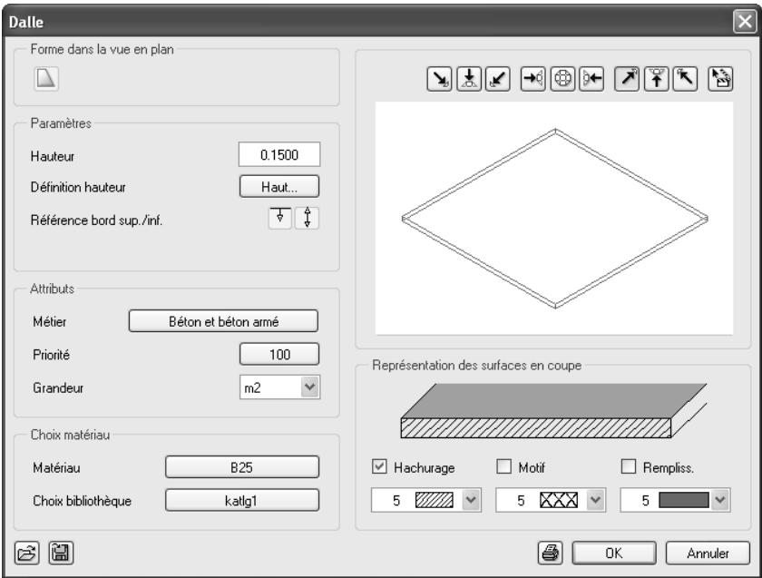 CAD LIMITED ALLPLAN 2005 ARCHITECTURE - Desserrer les dalles des parkings - 2