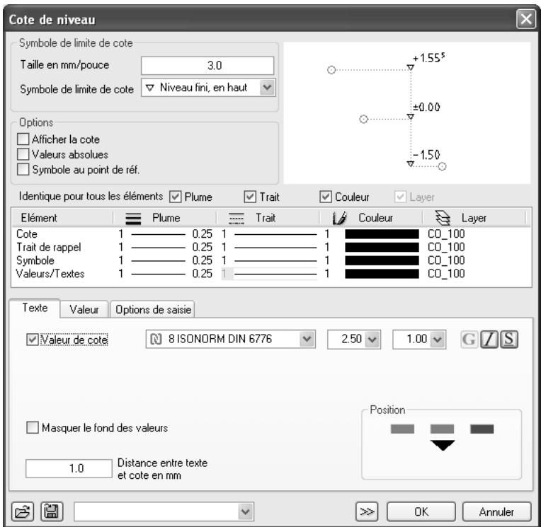 CAD LIMITED ALLPLAN 2005 ARCHITECTURE - Cotes de niveau - 2