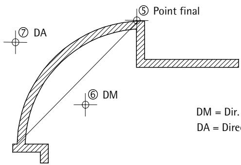 CAD LIMITED ALLPLAN 2005 ARCHITECTURE - Dessiner un mur courbe - 2