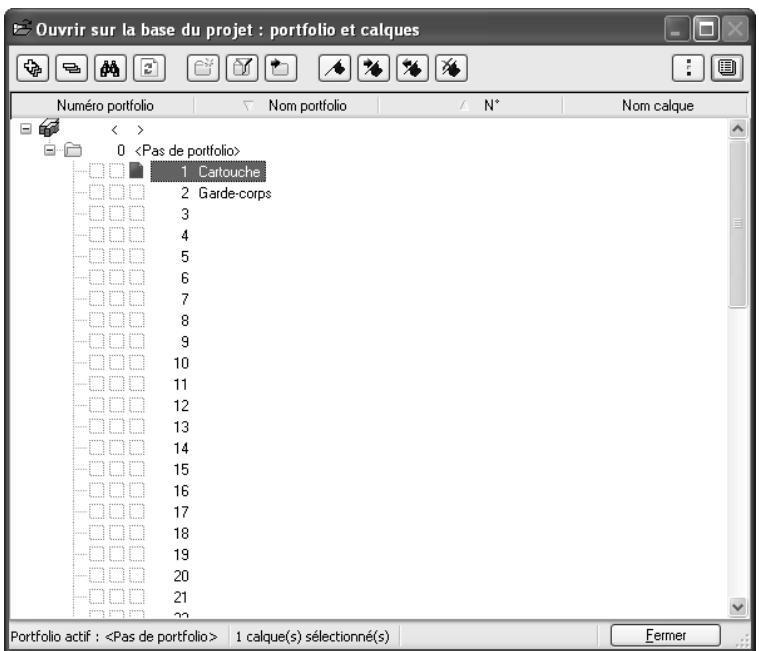 CAD LIMITED ALLPLAN 2005 ARCHITECTURE - Pour nommer et activer des calques - 1