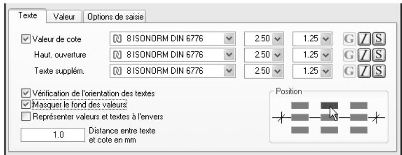 CAD LIMITED ALLPLAN 2005 ARCHITECTURE - Régler les paramètres de la cotation - 2