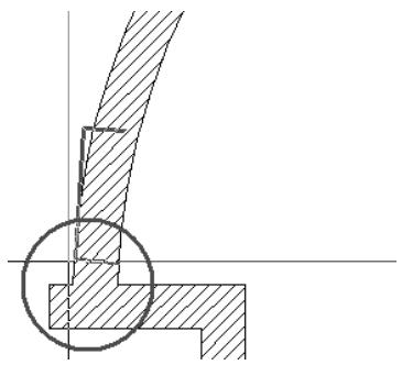 CAD LIMITED ALLPLAN 2005 ARCHITECTURE - Créer des ouvertures dans le mur courbe - 1