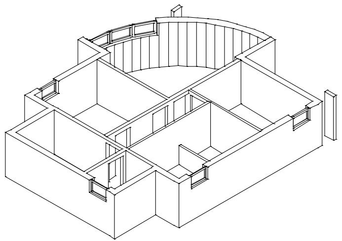 CAD LIMITED ALLPLAN 2005 ARCHITECTURE - Exercice 5 : sous-sol - 1
