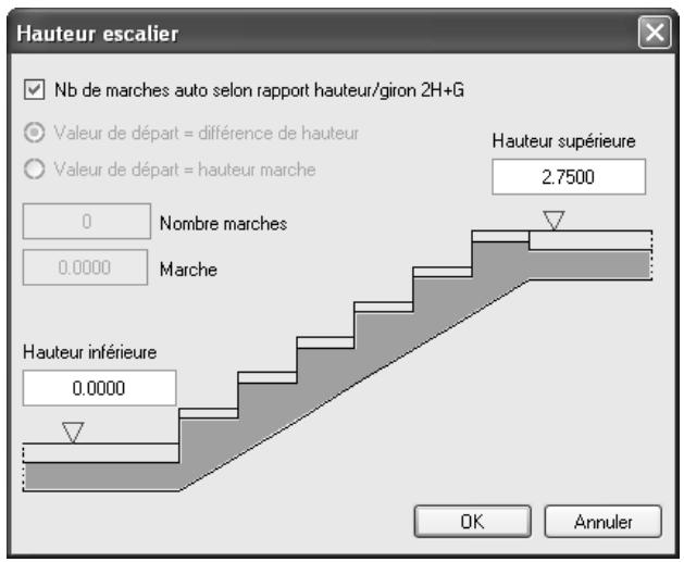 CAD LIMITED ALLPLAN 2005 ARCHITECTURE - Pour créer l'escalier de base - 2