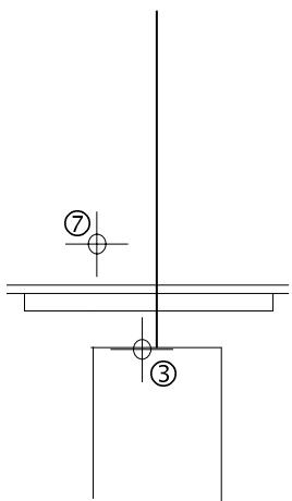 CAD LIMITED ALLPLAN 2005 ARCHITECTURE - Pour dessiner une ligne avec un pas d'angle spécifique, passant par le milieu - 1
